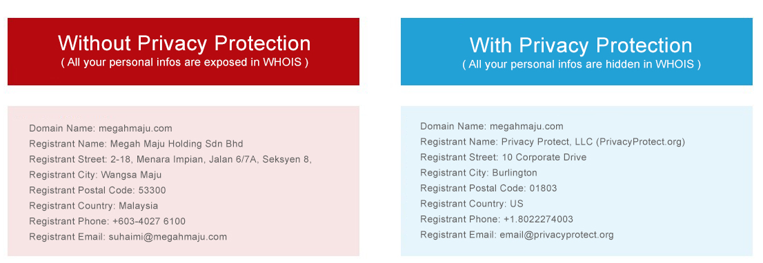 WHOIS Privacy Protection